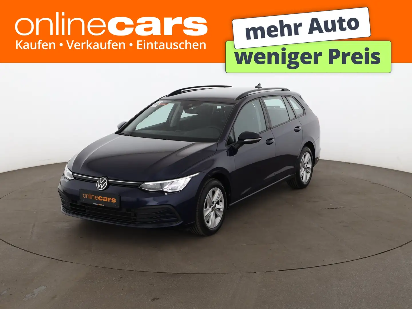 Volkswagen Golf Variant Golf VIII Variant 2.0 TDI Life LED AHK RADAR NAVI Blau - 1
