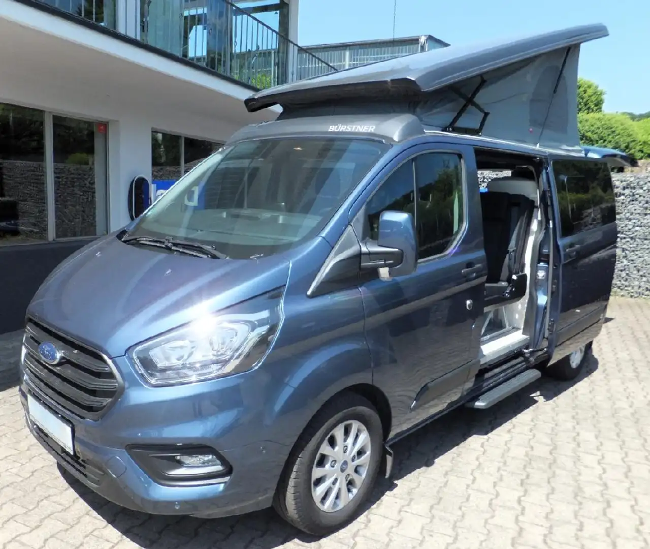Ford Transit Custom Bürstner COPA C530 BAHIA, 340 L2 Blau - 1