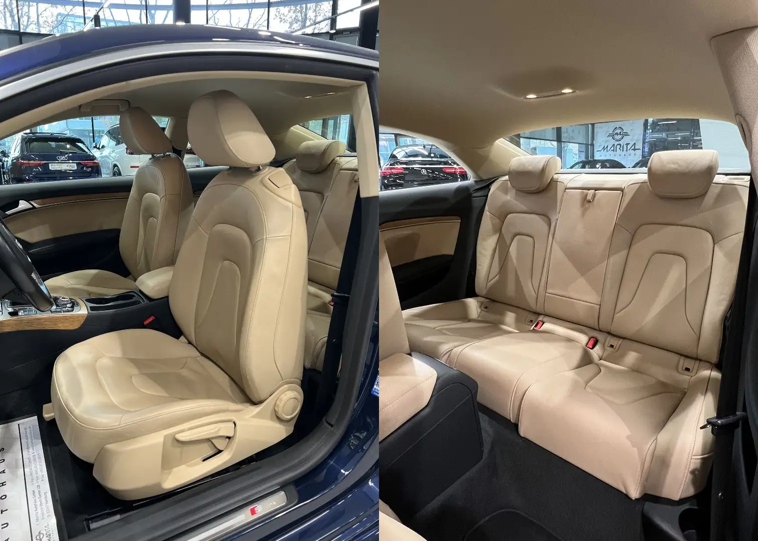 Audi A5 COUPE 2.0|S-LINE|KAMERA|LEDER|NAVI|TEMPOMAT| Bleu - 2