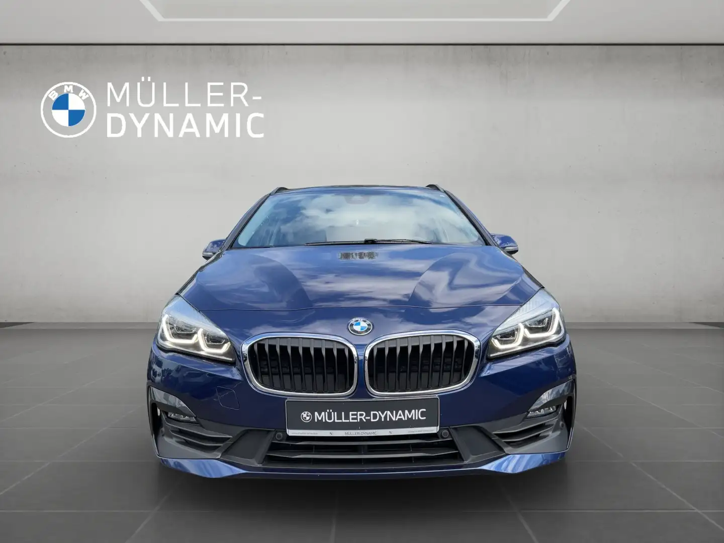 BMW 216 i ADVANTAGE LED TEMPOMAT PDC KLIMAAUTO SHZ Blau - 2