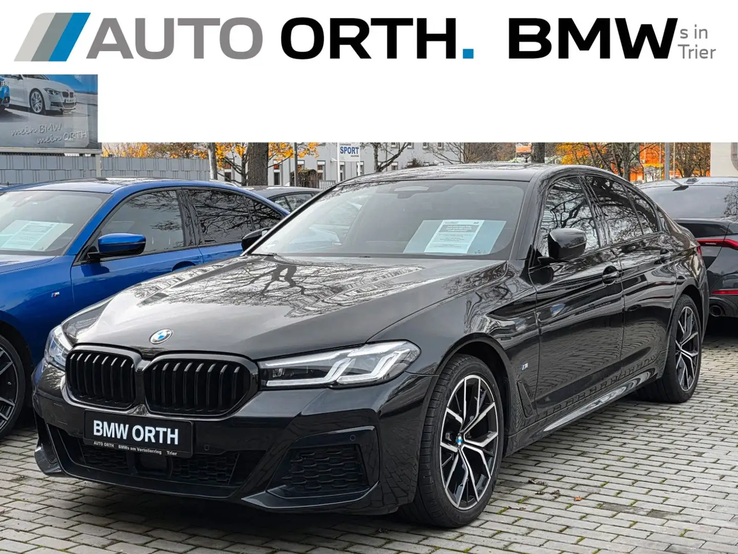 BMW 520 d xDrive M-SPORT LEDER LC-PROF SD ACC DA HIFI Schwarz - 1