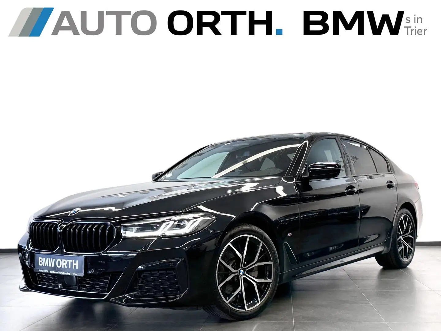 BMW 520 d xDrive M-SPORT LEDER LC-PROF SD ACC DA HIFI Noir - 1