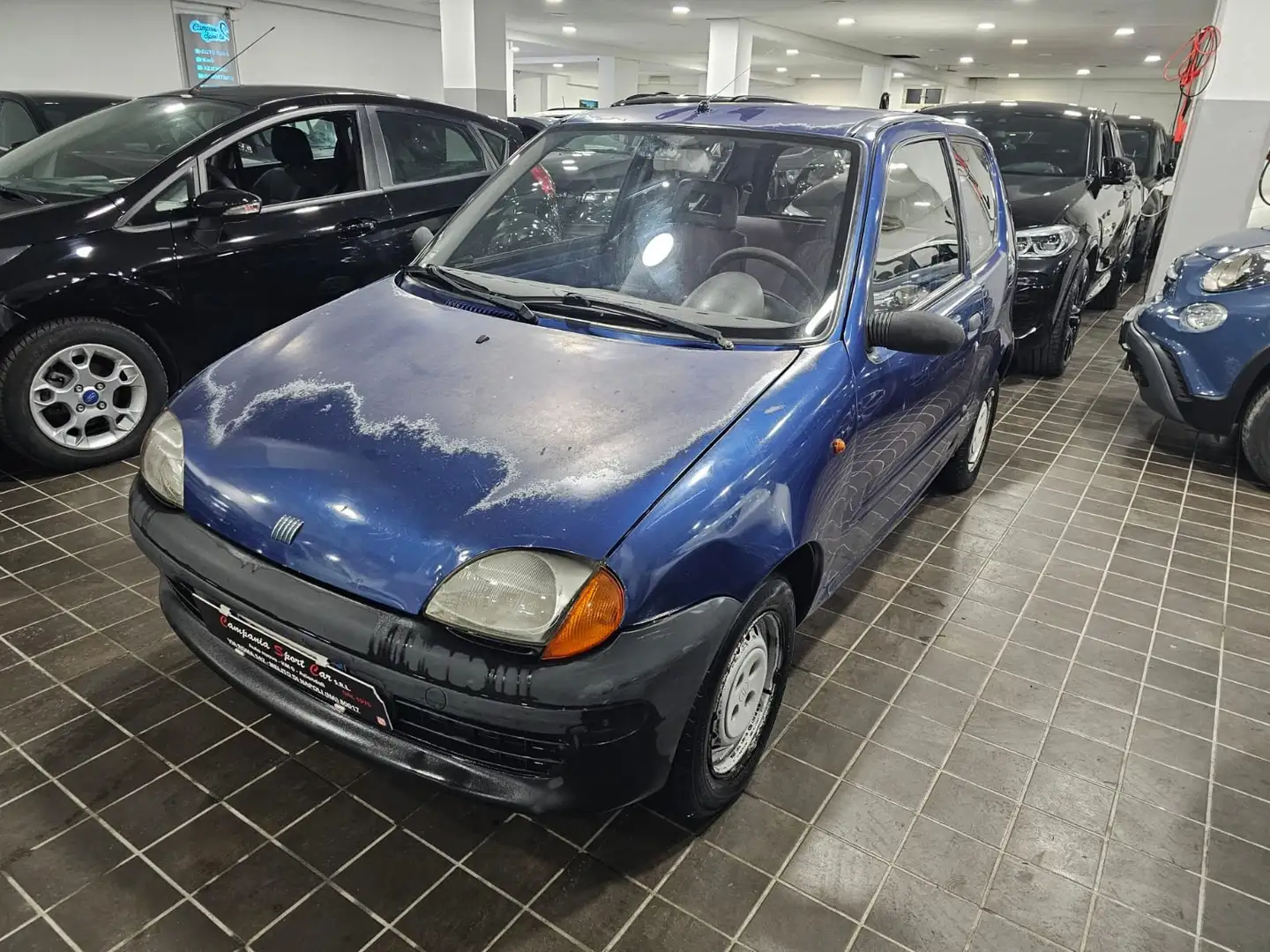 Fiat 600 0.9 BENZ 40CV - CLIMA - IDROGUIDA Bleu - 1