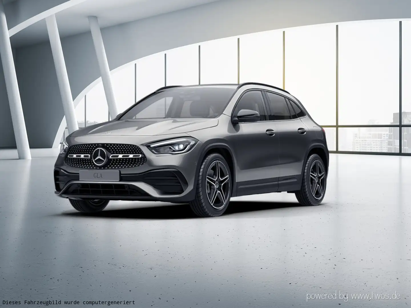 Mercedes-Benz GLA 250 GLA 250 4M AMG Night AHK DISTRO KEYLESS RüKam Grau - 2
