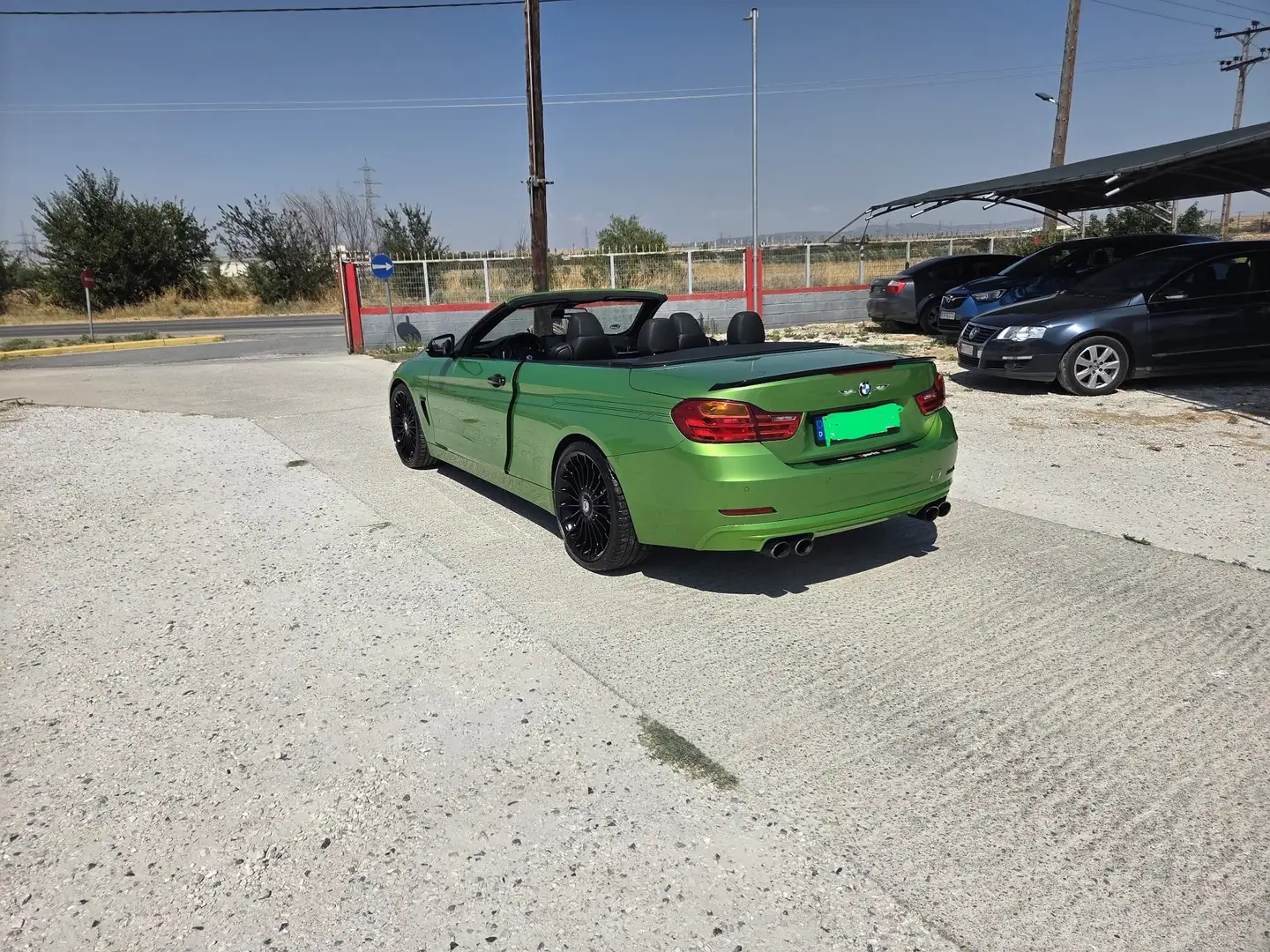 Alpina B4 Cabrio Biturbo Switch-Tronic Зелёный - 1
