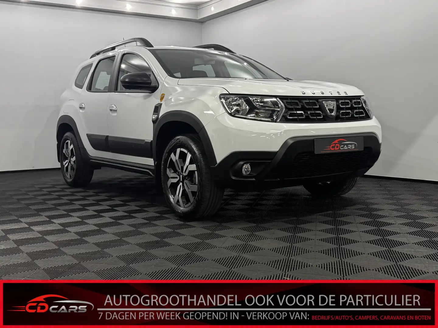 Dacia Duster 1.2 TCe Tech Road Airco, Navi, Cruise control, A s Wit - 1