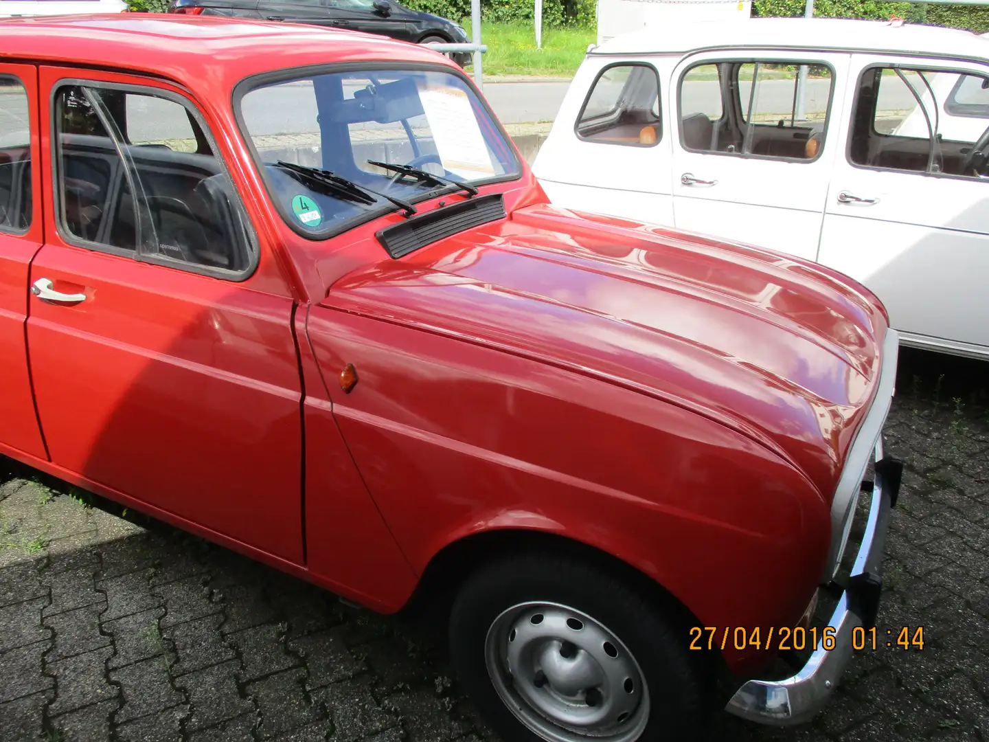 Renault R 4 rot,1 Jahr Gewährleistung Piros - 2