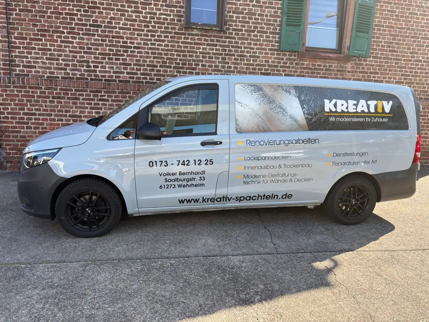 Mercedes-Benz Vito Kasten 116 CDI lang AHK Kam Navi ALU Klima Grau - 2