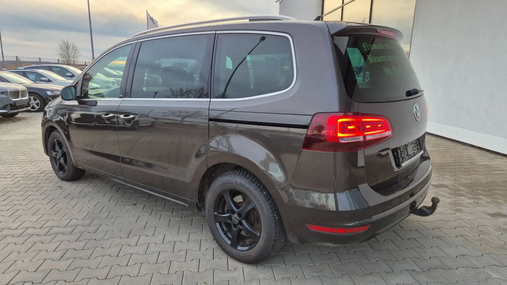 Volkswagen Sharan 2.0 TDI DSG Comfortline +nur an Händler/Export+ Schwarz - 2
