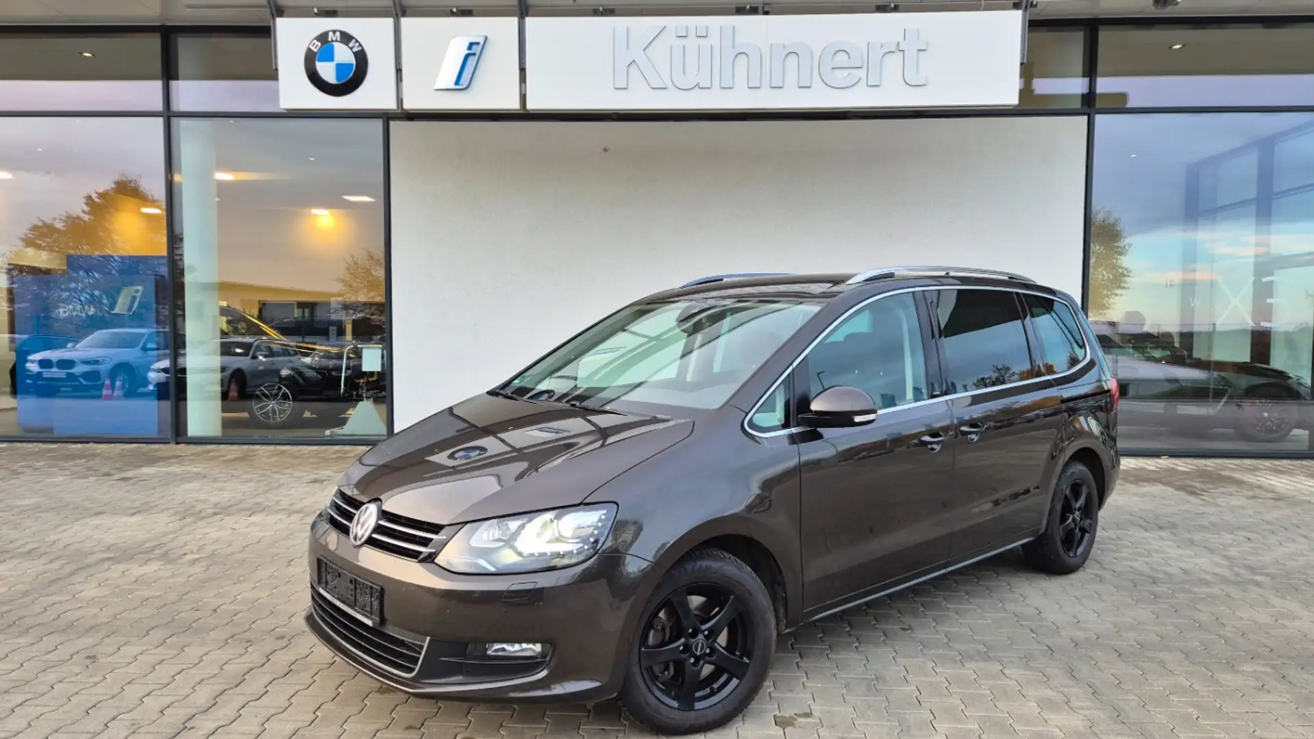 Volkswagen Sharan 2.0 TDI DSG Comfortline +nur an Händler/Export+ Schwarz - 1