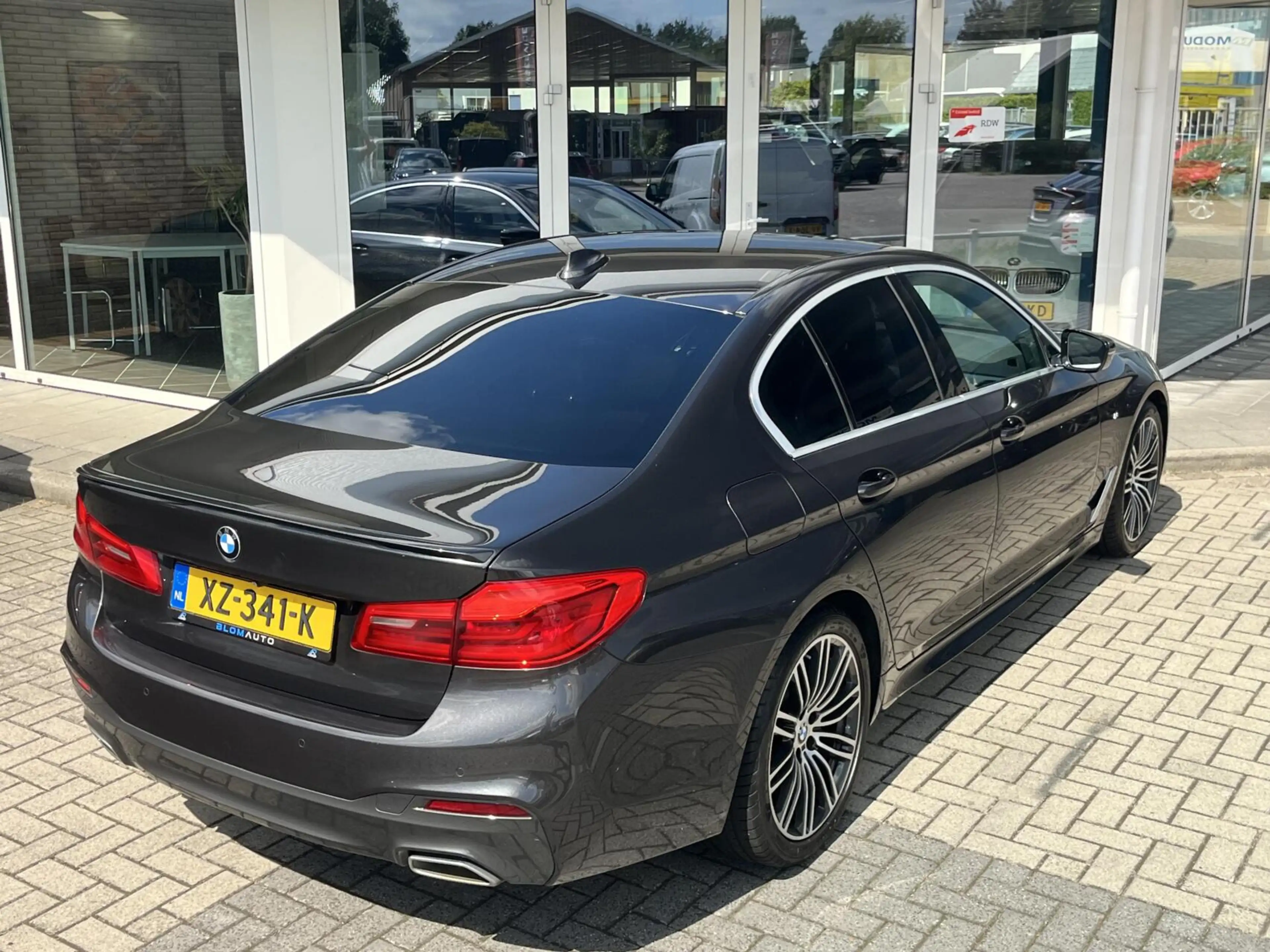BMW 520 5-serie 520i M-SPORT NL AUTO NAPPA+MEMORY+19INCH N — photo 15