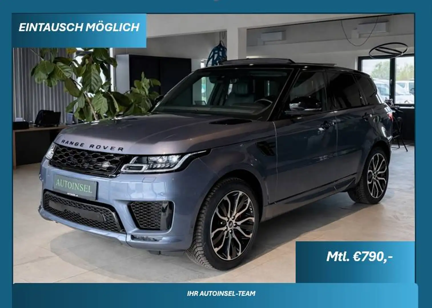 Land Rover Range Rover Sport Autobiography Dynamic Hybrid Blau - 1