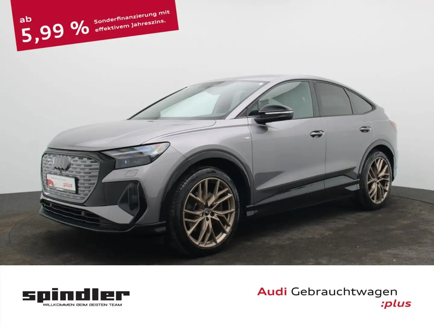 Audi Q4 e-tron Q4 Sportback 50 e-tron quattro / Pano,EditionOne Grau - 1