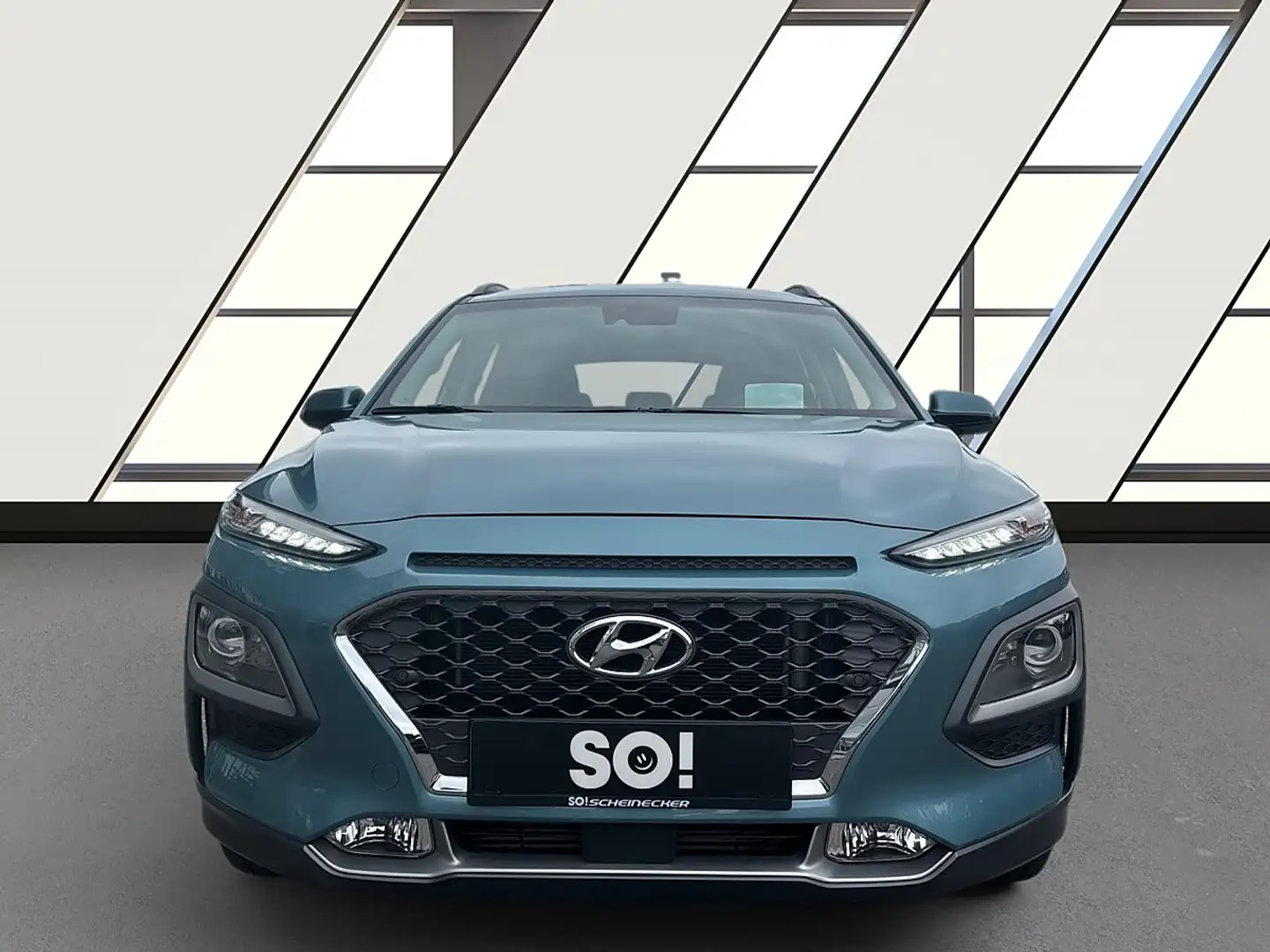 Hyundai KONA Kona 1.6 CRDi LEVEL 6 2WD (EURO 6d-TEMP) Blau - 2