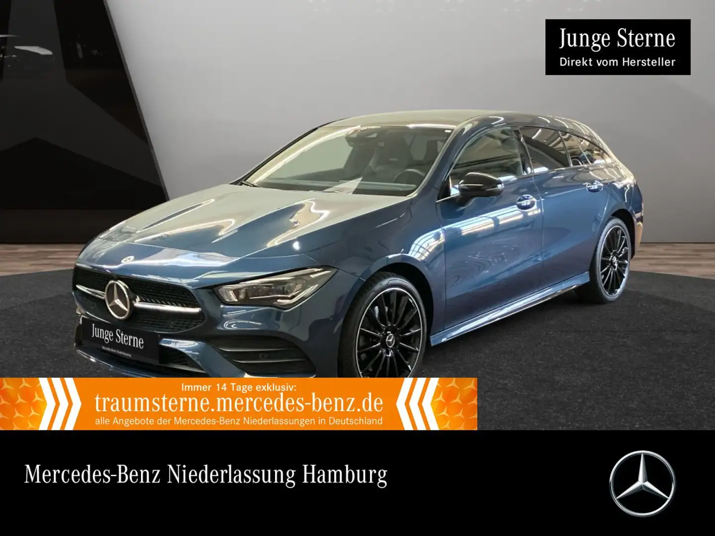 Mercedes-Benz CLA 250 e EDITION 2020+AMG+NIGHT+PANO+360°+19"+8G Blau - 1