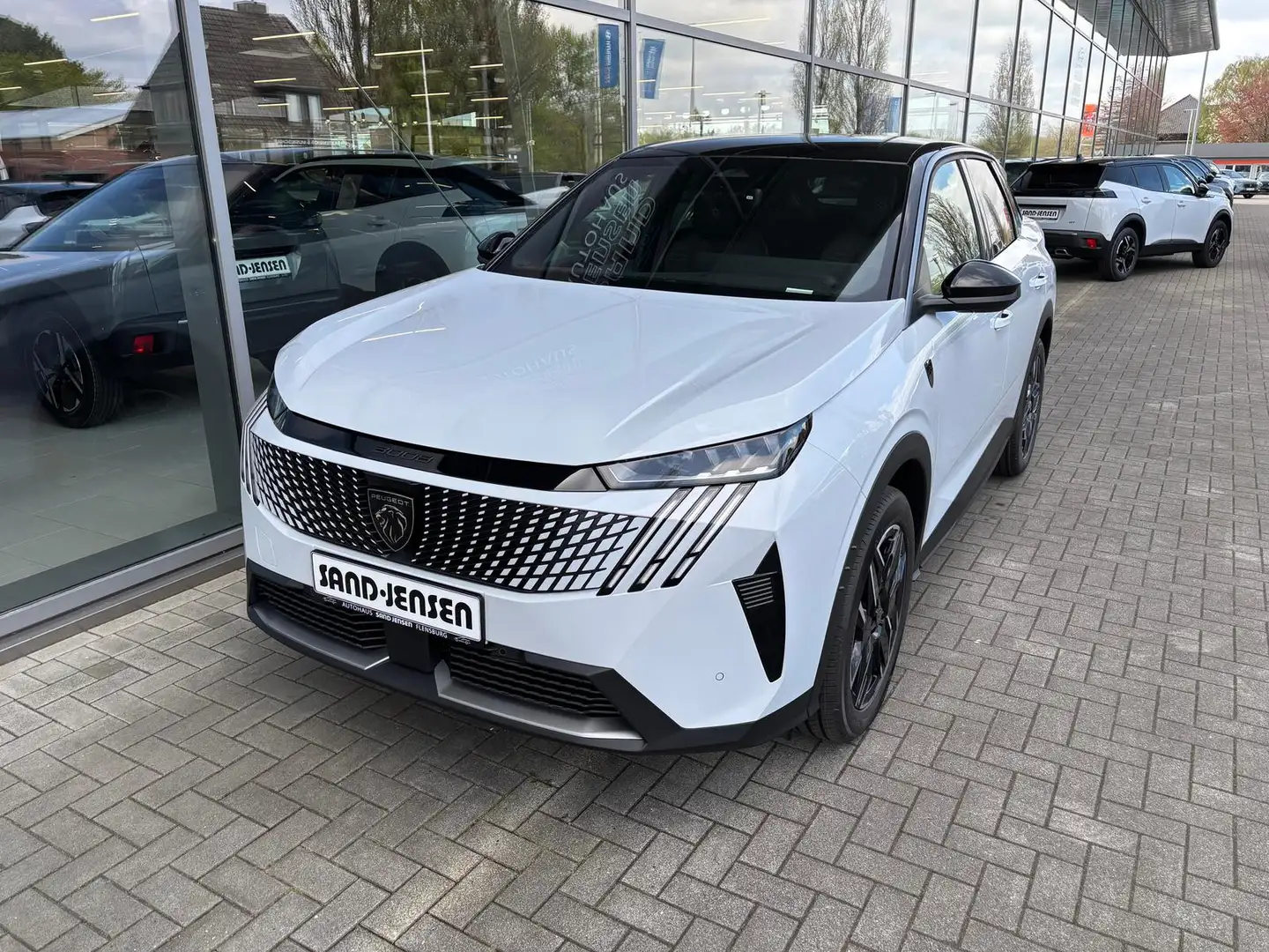 Peugeot 3008 GT MHEV 145 e-DSC6, Navi, ACC, Kamera 19" Weiß - 2