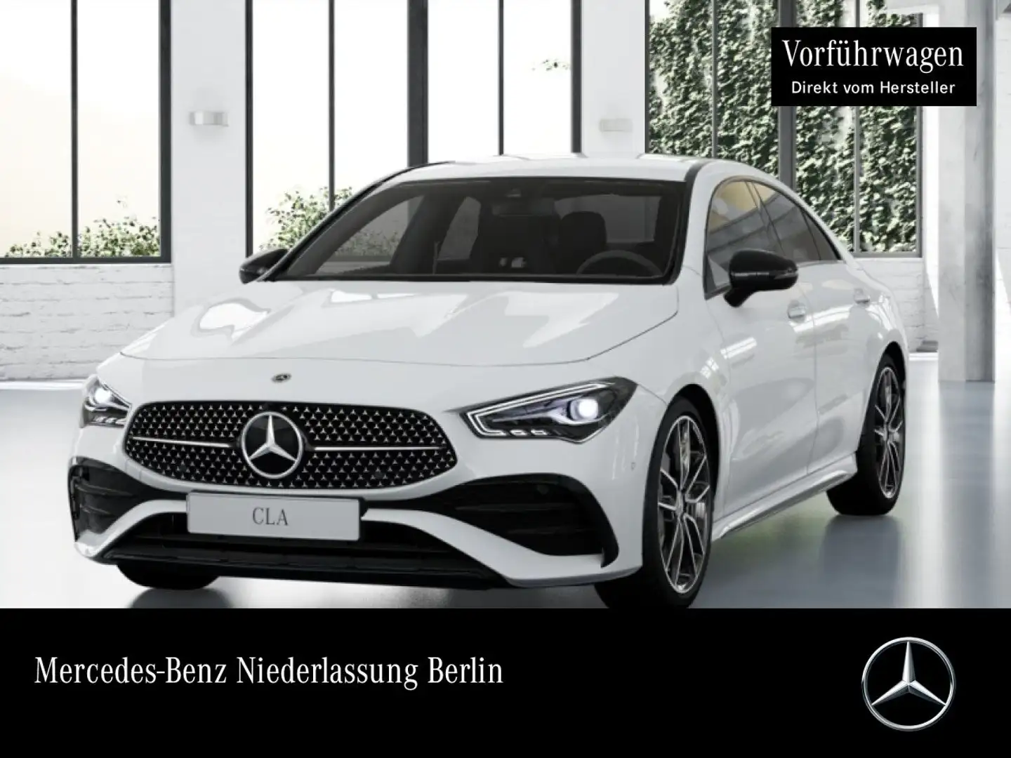 Mercedes-Benz CLA 200 AMG+NIGHT+LED+KAMERA+TOTW+KEYLESS+7G Weiß - 1