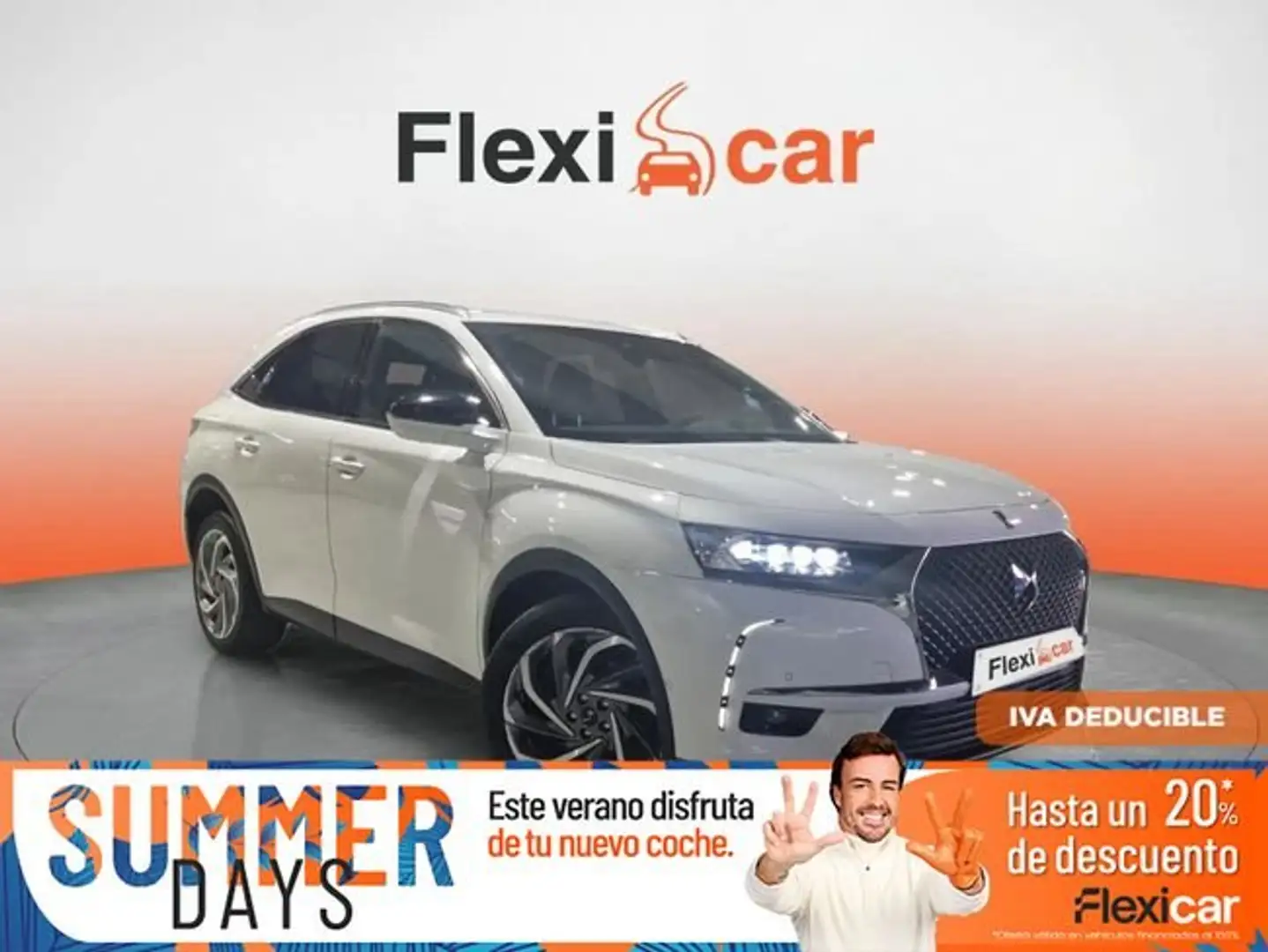 DS Automobiles DS 7 Crossback BlueHDi 96kW (130CV) Auto. SO CHIC Blanco - 1