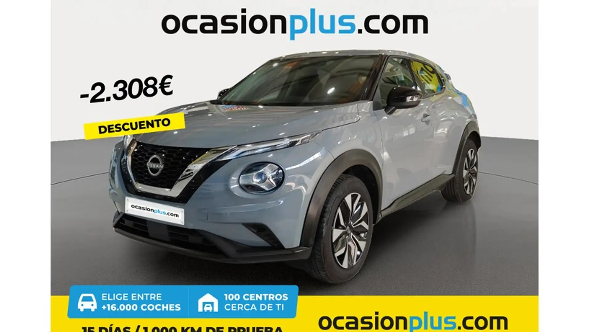 Nissan Juke 1.0 DIG-T Acenta 4x2 84kW Gris - 1