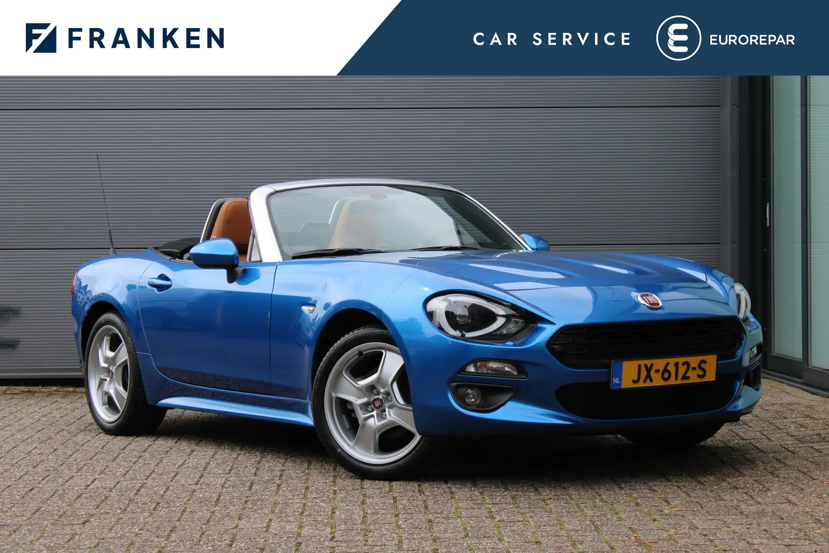 Fiat 124 Spider 1.4 MultiAir Turbo Lusso | Leder | Cruise control Azul - 1