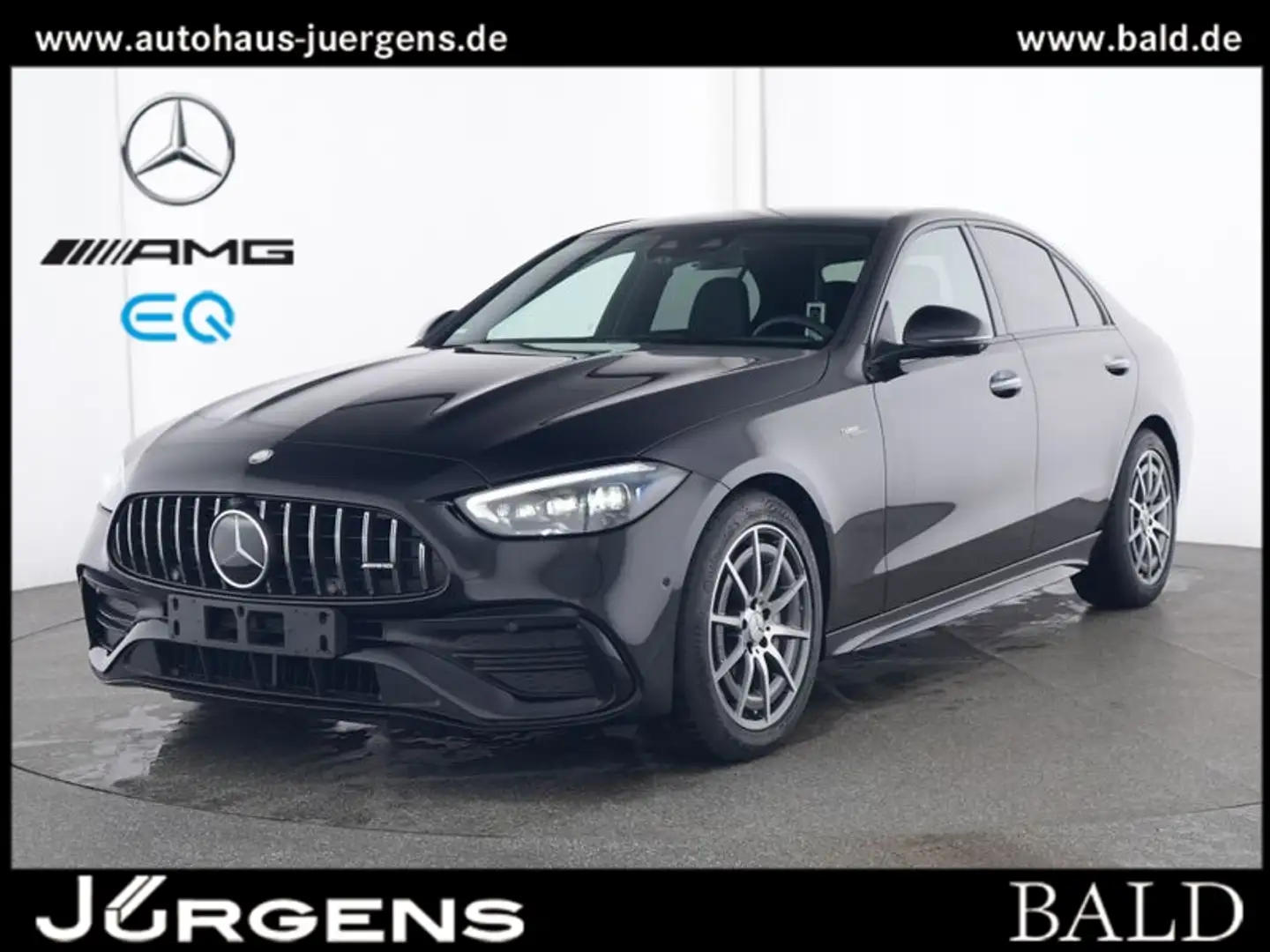 Mercedes-Benz C 43 AMG 4M DIGITAL/360/Pano/Distr/Stdhz/Memo/18 Zwart - 2