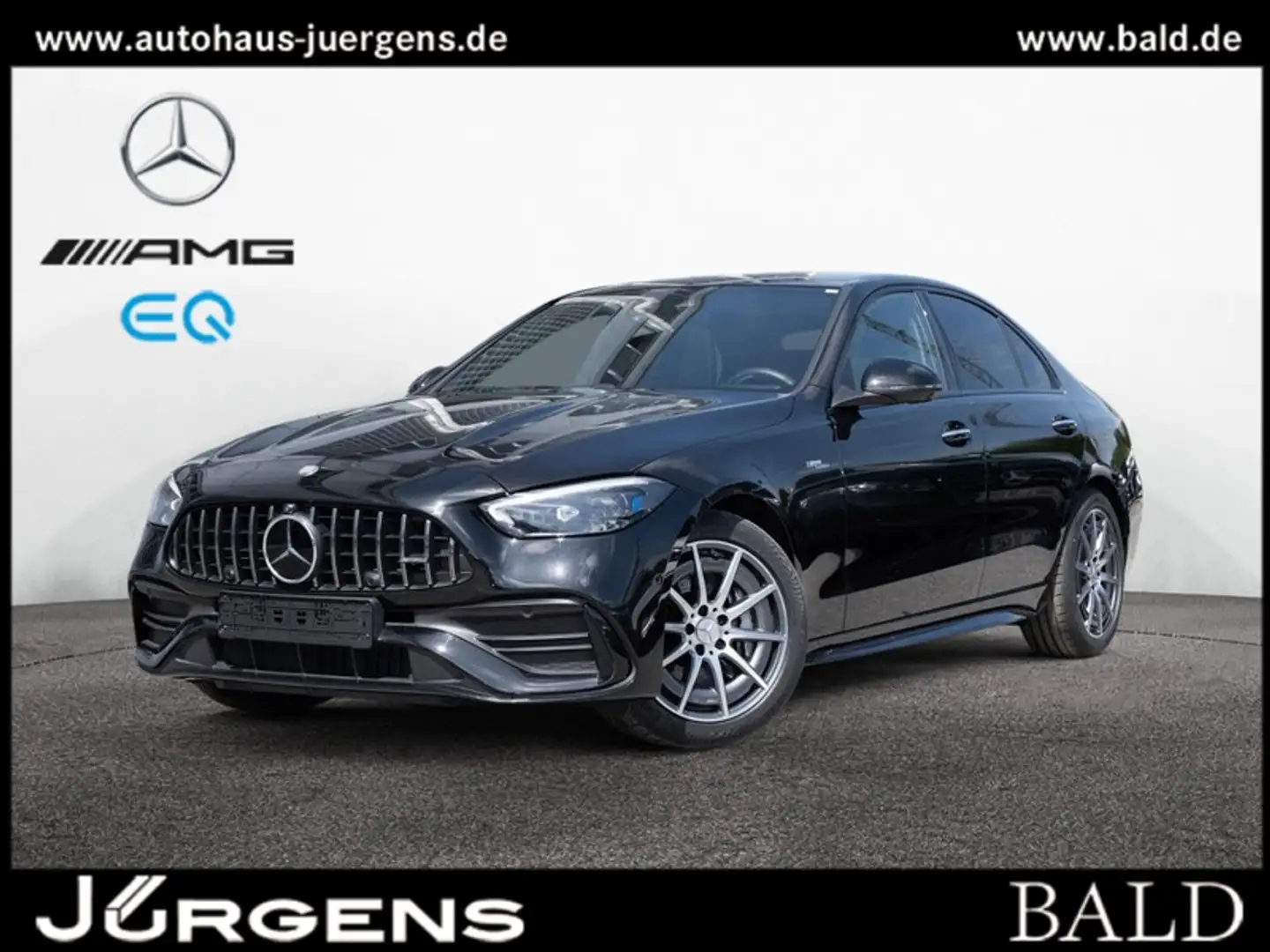 Mercedes-Benz C 43 AMG 4M DIGITAL/360/Pano/Distr/Stdhz/Memo/18 Black - 2