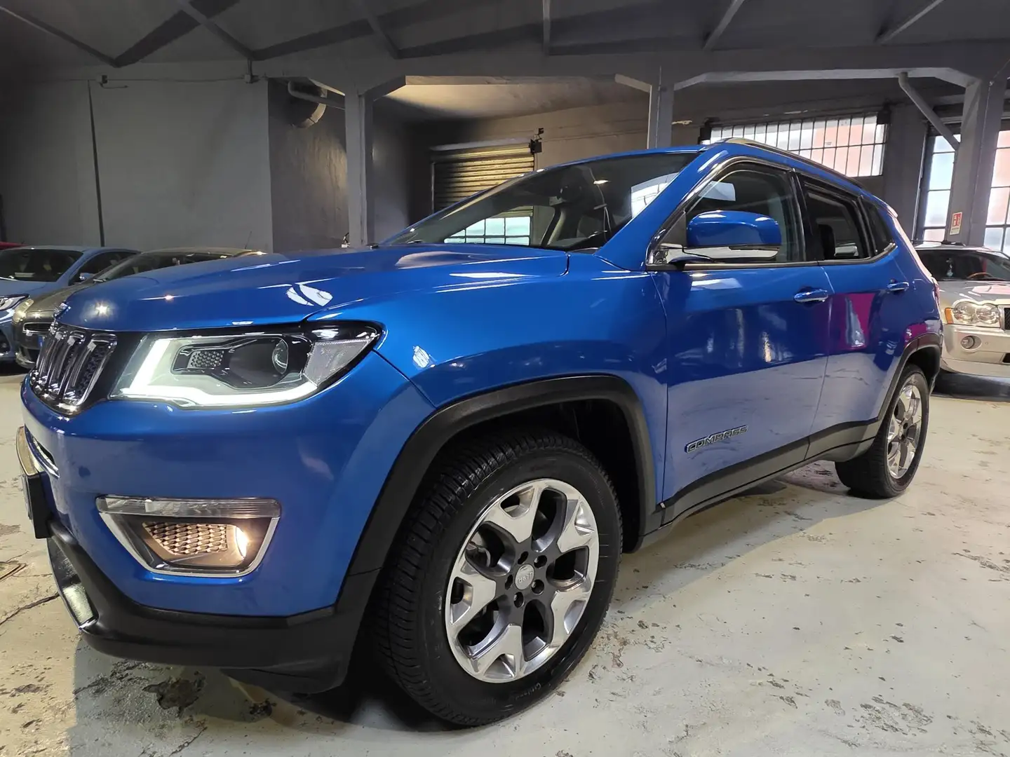 Jeep Compass 1.3 TURBO T4 PHEV LIMITED 4XE AT6 PELLE NAVI Blu/Azzurro - 2