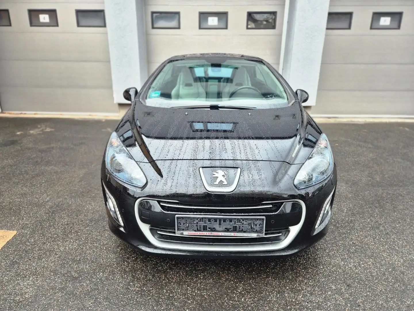 Peugeot 308 CC Cabrio-Coupe Roland Garros NAVI KLIMA Schwarz - 2