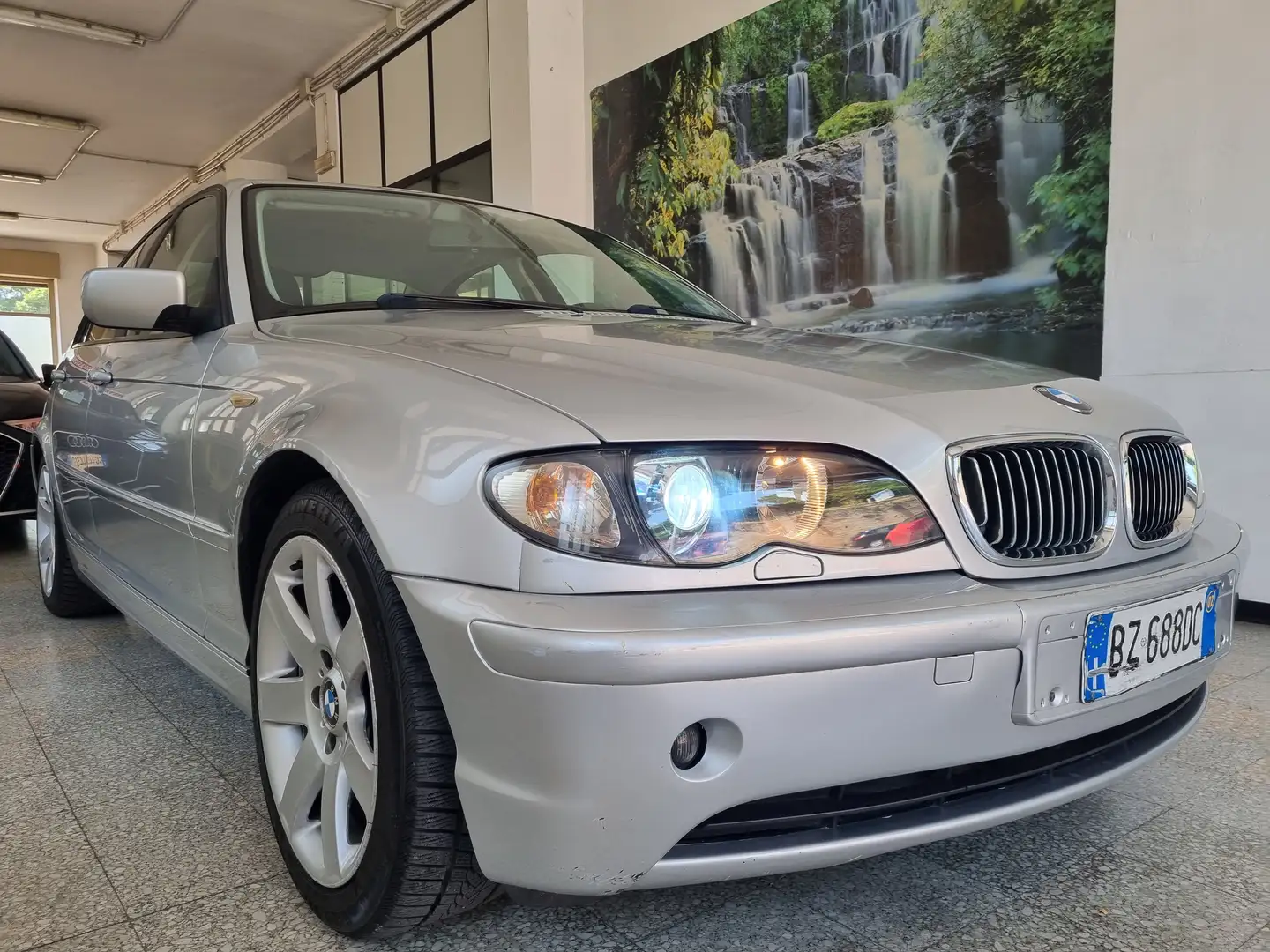 BMW 320 Serie 3 E46 320d Eletta 150cv, XENON, LETTORE DVD Argento - 2