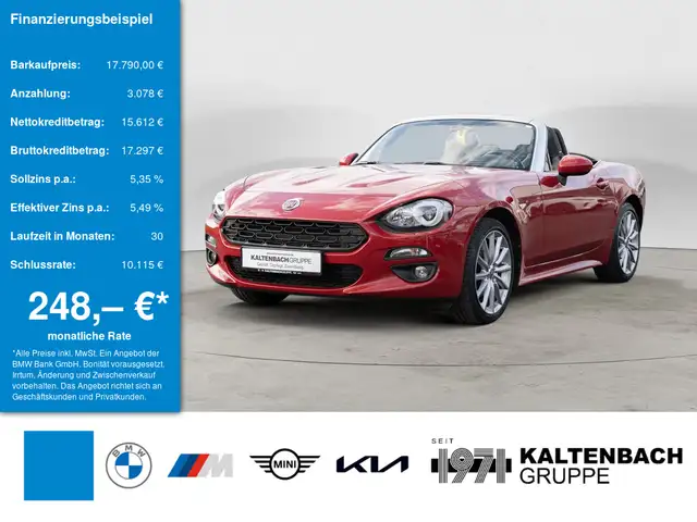 Fiat 124 Spider 1.4 Lusso NAVI BOSE KAMERA LEDER