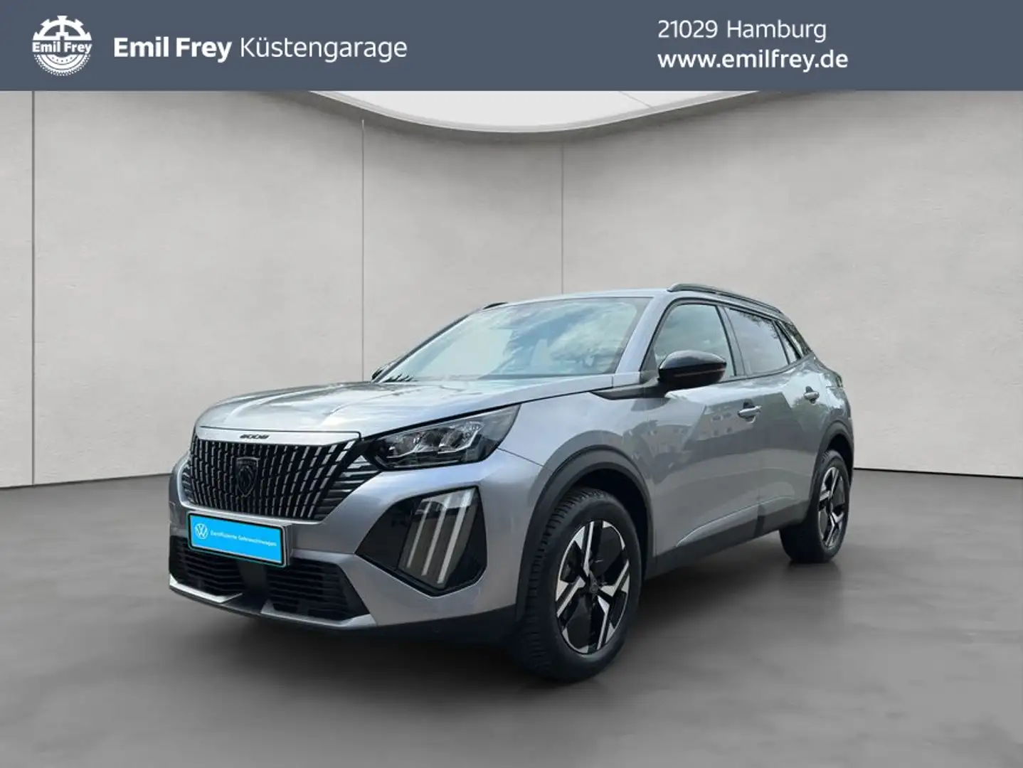 Peugeot 2008 PureTech 130 EAT8 Allure GJR GRA ALU PDC Argent - 1