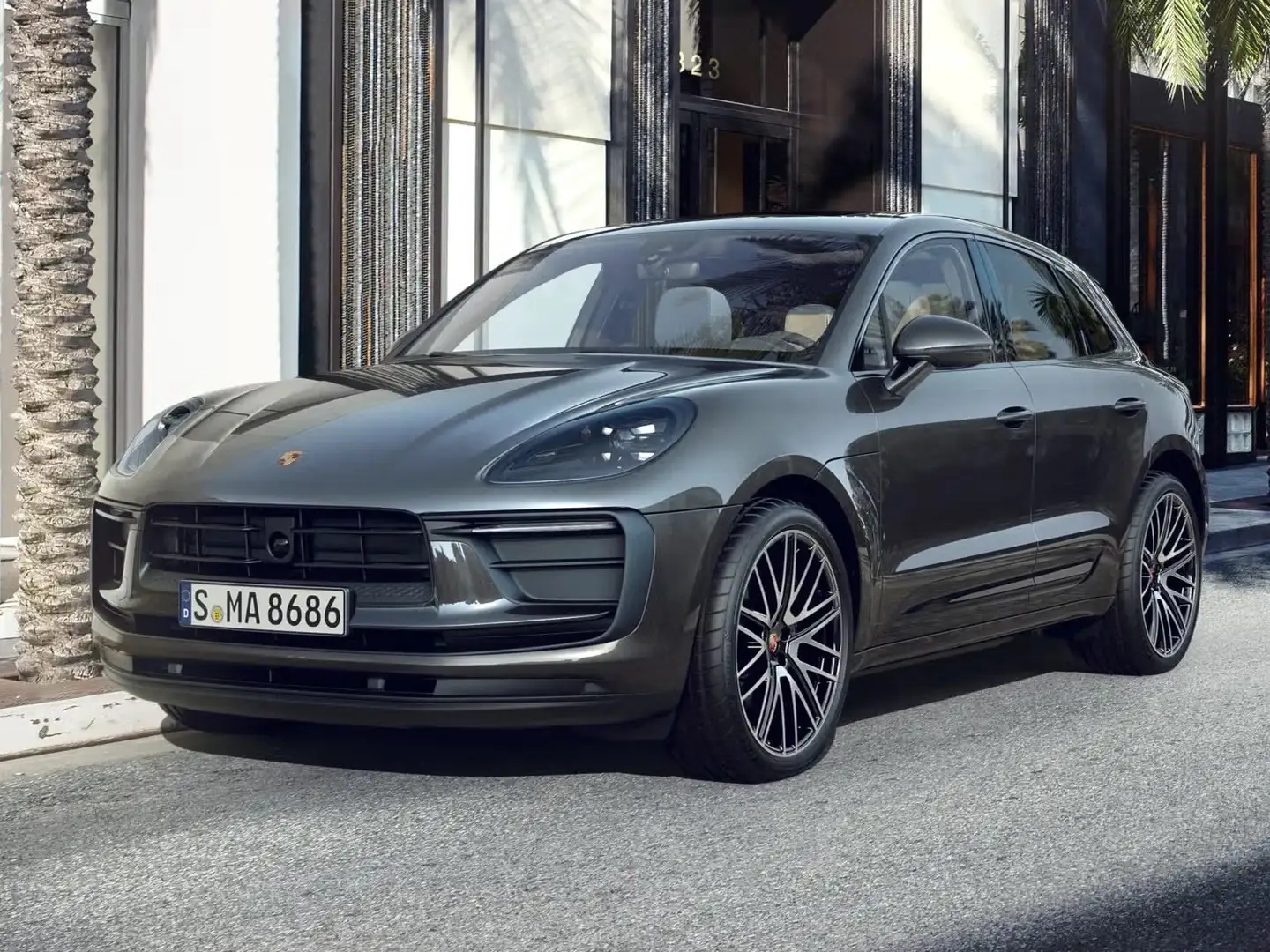 Porsche Macan 2.0 265cv pdk Gris - 1