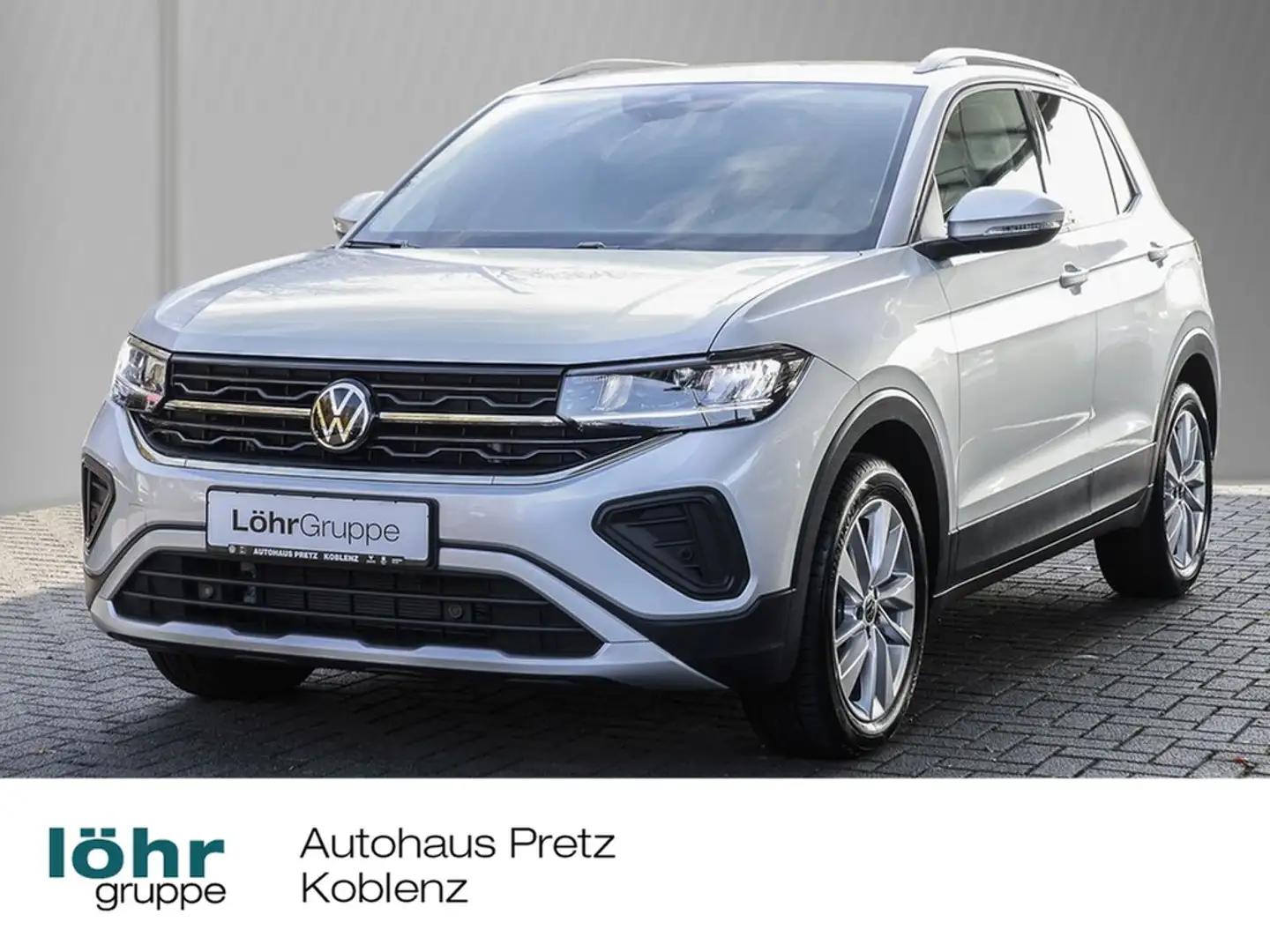 Volkswagen T-Cross 1.5 TSI DSG Life App-Con., Tel., Keyless, PDC, ... Argent - 1