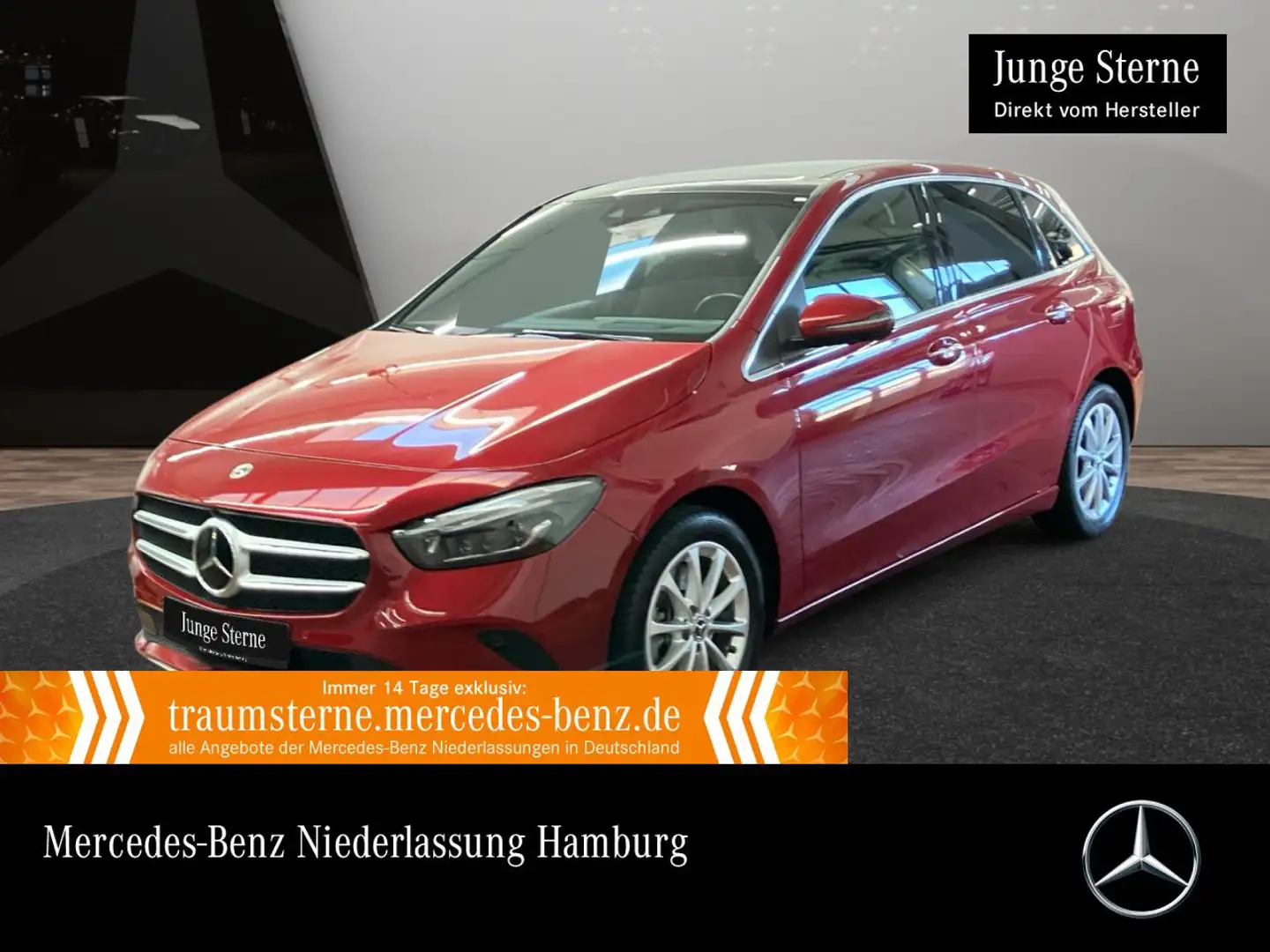 Mercedes-Benz B 250 e PROGRESSIVE+PANO+360°+AHK+MULTIBEAM+HUD Rot - 1