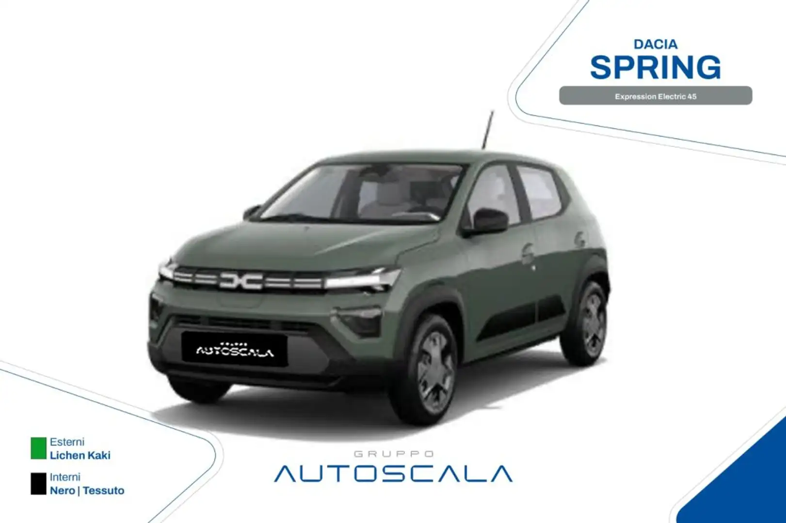 Dacia Spring Expression Electric 45 Grün - 1