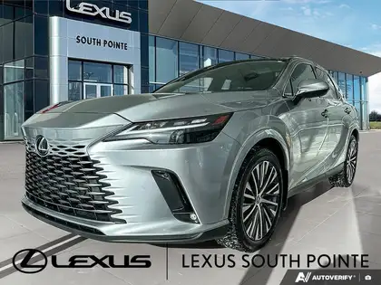 Silver 2024 Lexus RX SUV / Crossover 8-Speed Automatic
