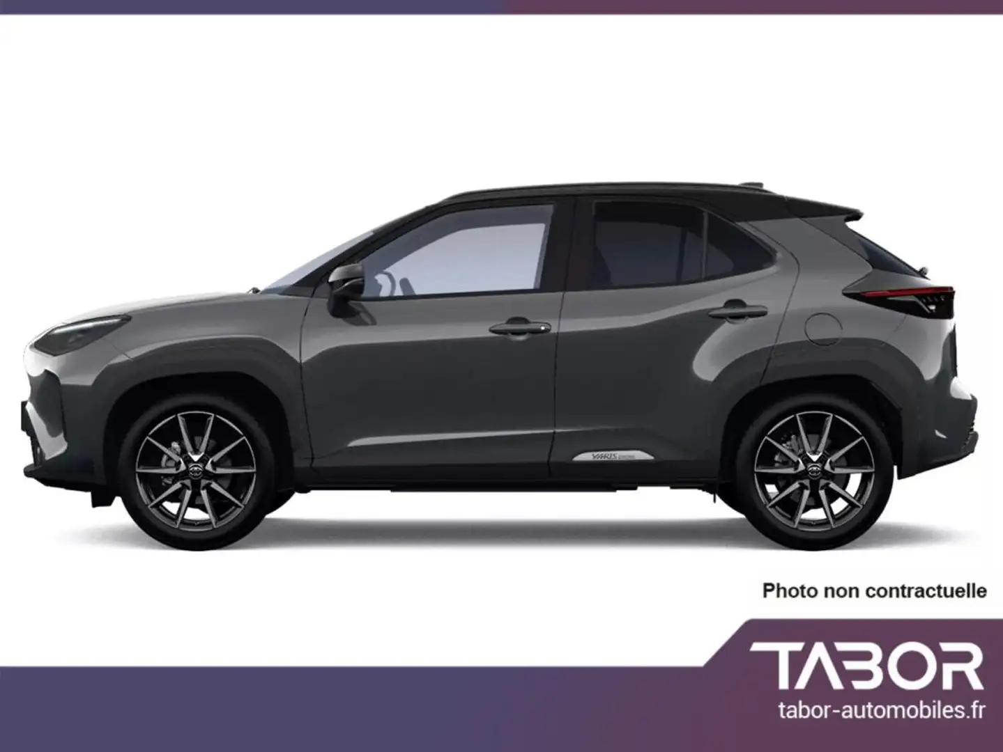 Toyota Yaris Cross 1.5 HEV 130 GR Sport matrix Gris - 2