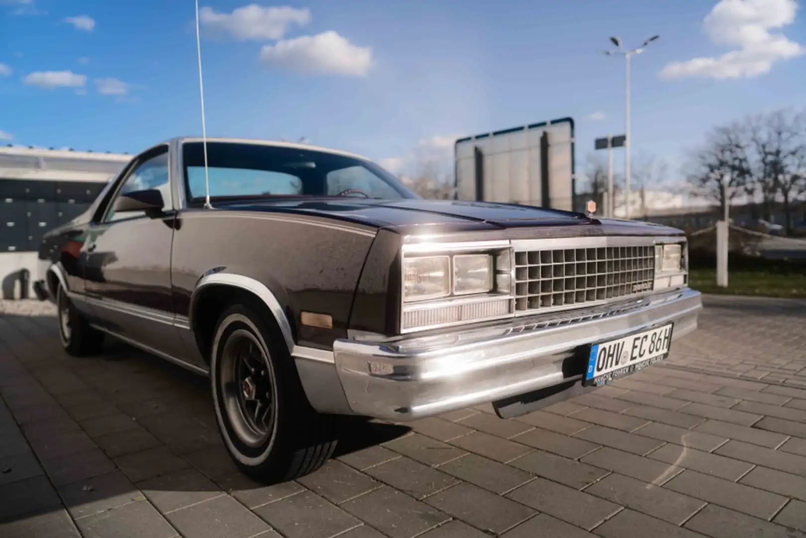 Chevrolet El Camino 400er small Block V8 Motor Rot - 2