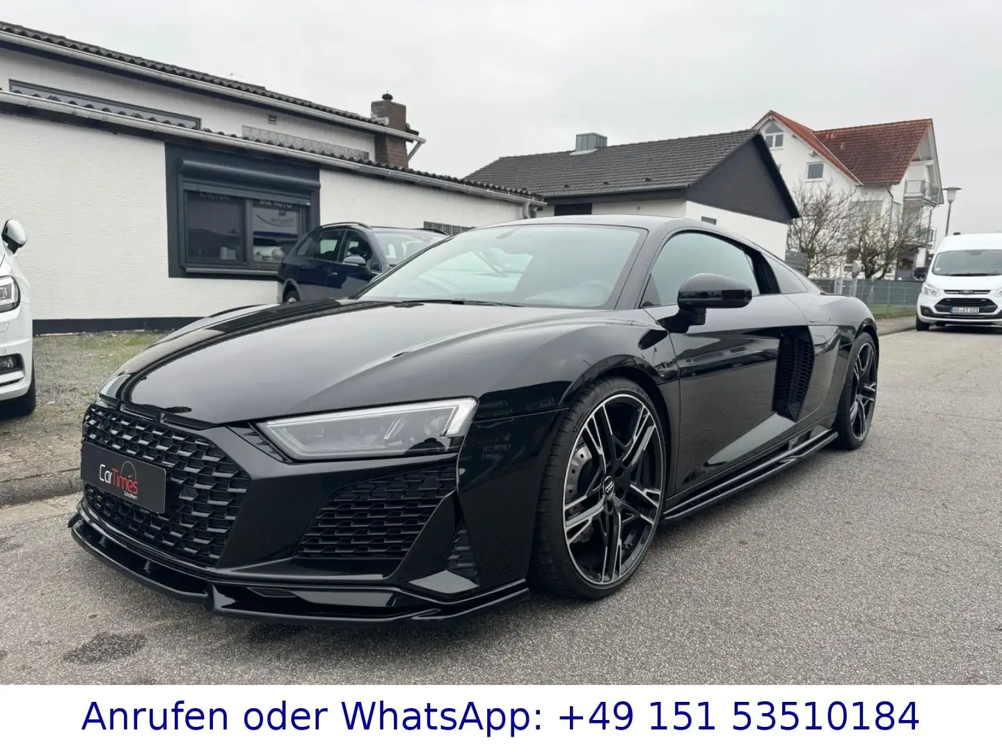 Audi R8 Coupe 5.2 FSI quattro Steinschlagschutzfolie Schwarz - 1