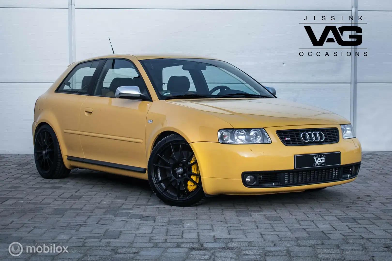 Audi S3 1.8T 5V Custom 281PK Porsche remmen OZ ultralegger Jaune - 1