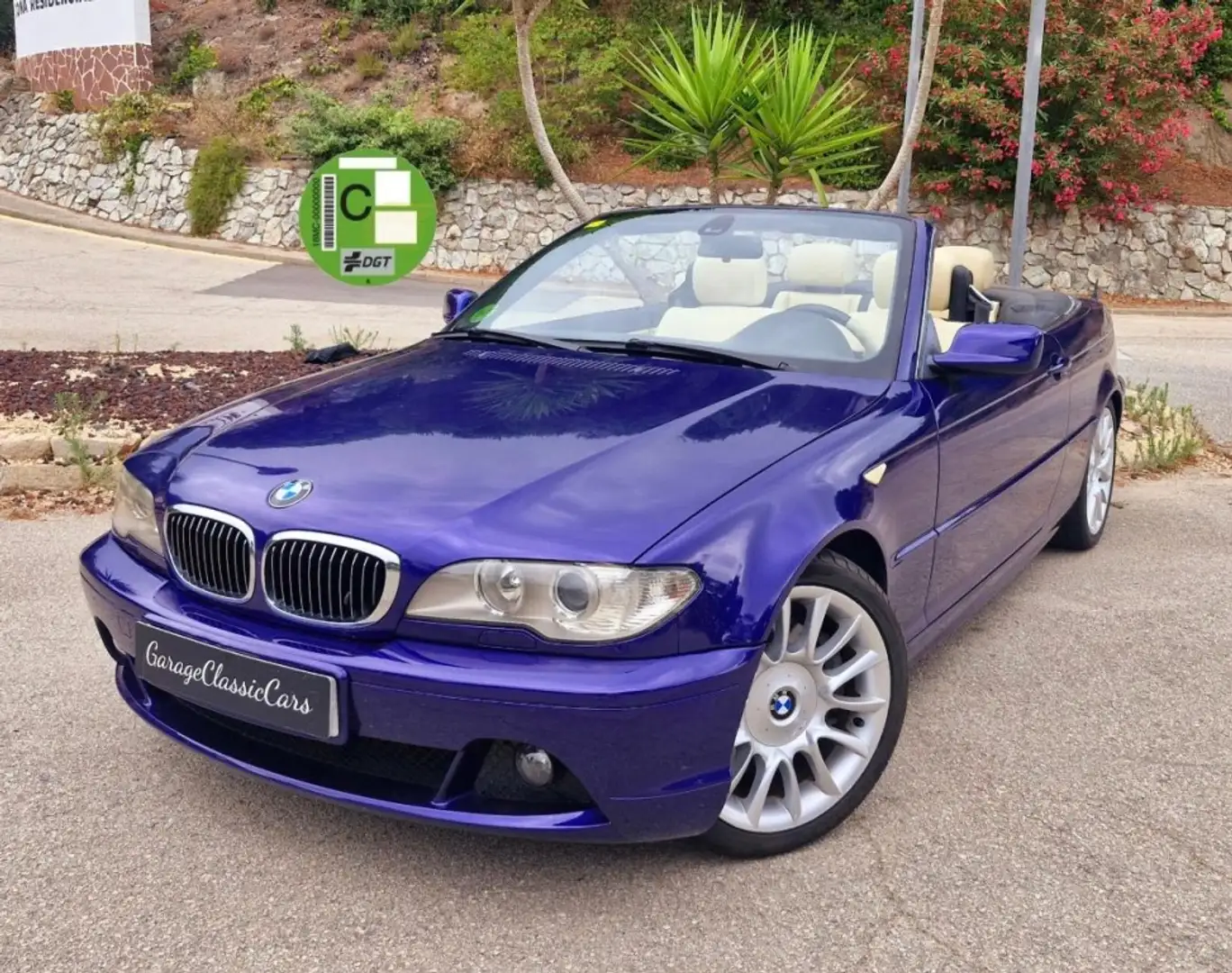 BMW 330 Ci Cabrio Burdeos - 1