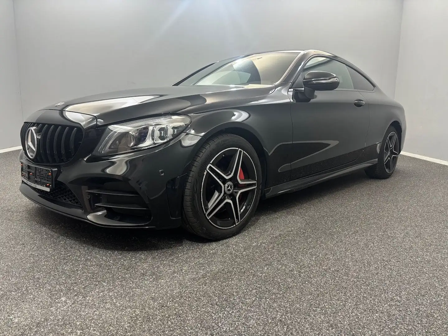 Mercedes-Benz C 300 Coupe AMG LINE*FACELIFT*PANO*SHZ*BURM*BEAM Noir - 1
