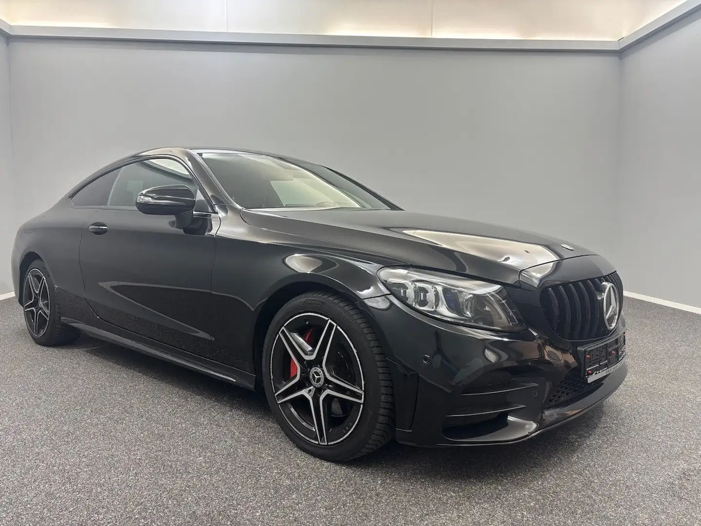 Mercedes-Benz C 300 Coupe AMG LINE*FACELIFT*PANO*SHZ*BURM*BEAM Noir - 2