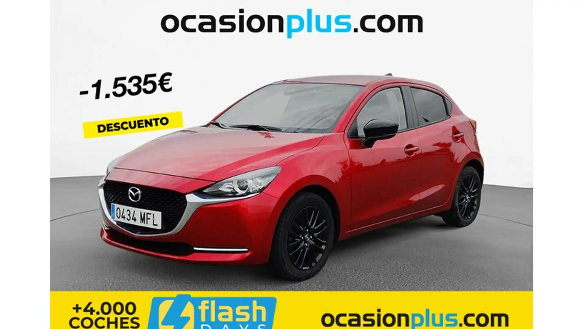 Mazda 2 1.5 Skyactiv-g Black Tech Edition 55kW Rojo - 1