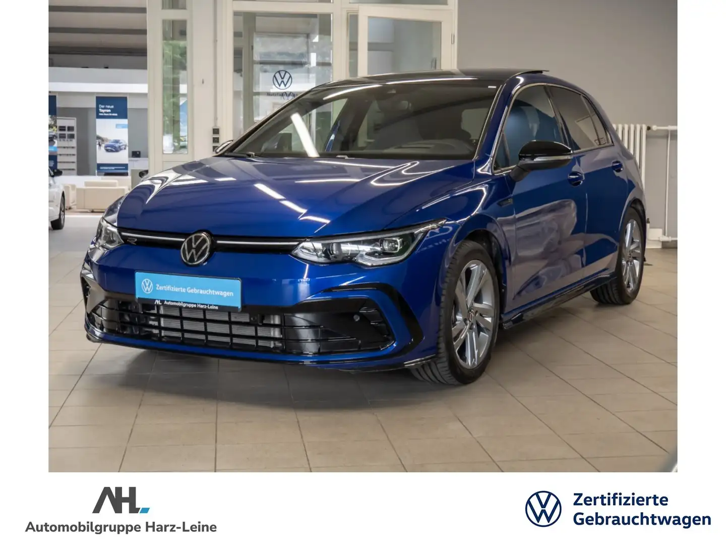 Volkswagen Golf VIII R-LINE TSI DSG+ALU 17''+PANO+HUD+HARMAN/KARDO Blau - 1