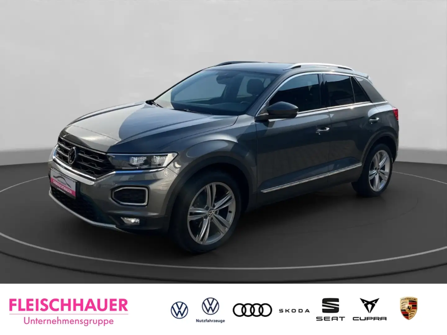 Volkswagen T-Roc Sport 1.5 TSI Sitzhz Kamera LED Navi Grau - 1