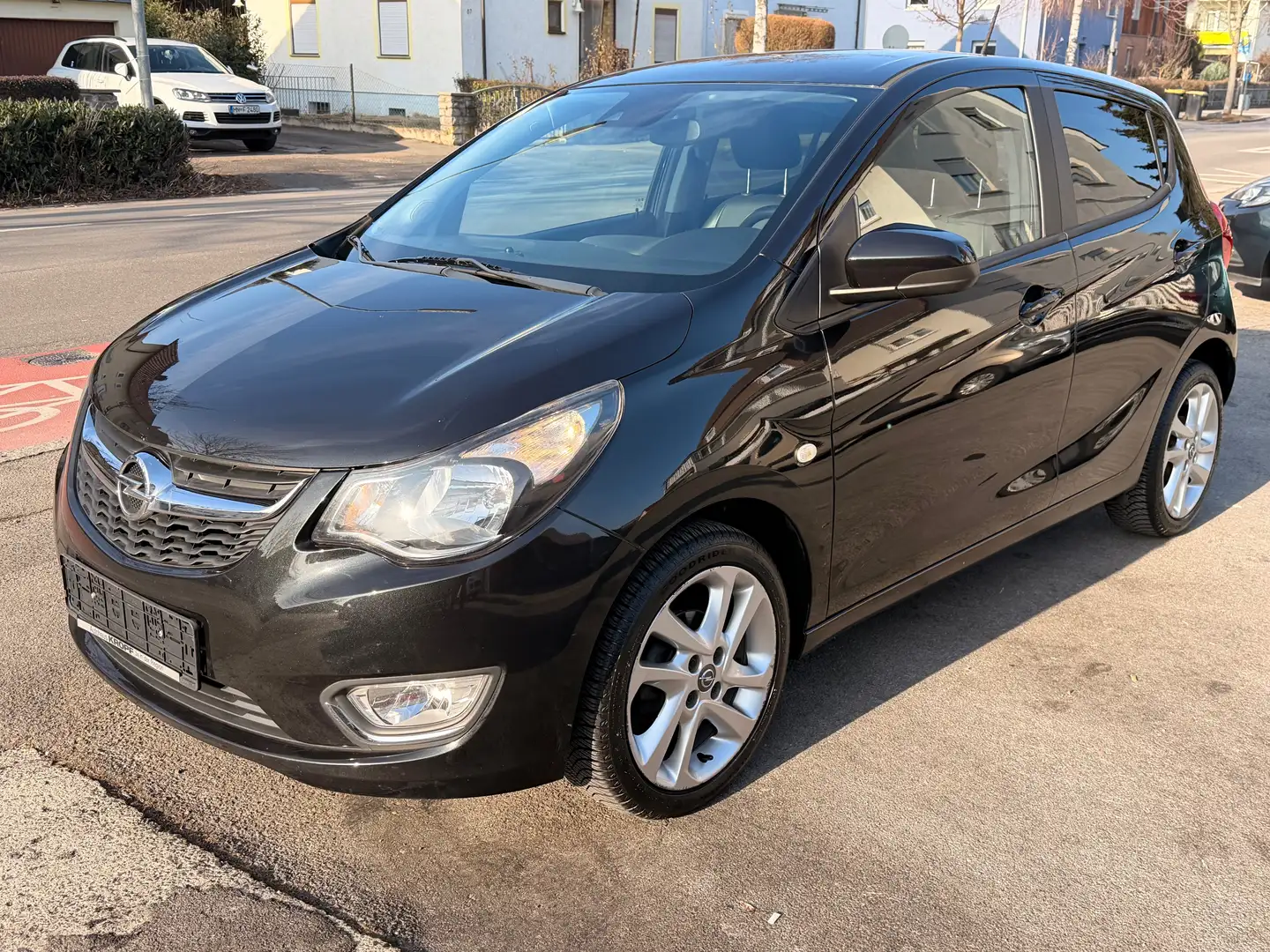 Opel Karl Exklusiv/Leder/Alu-16 Zoll/Sitzheizu/PDC/Klimaauto Noir - 2