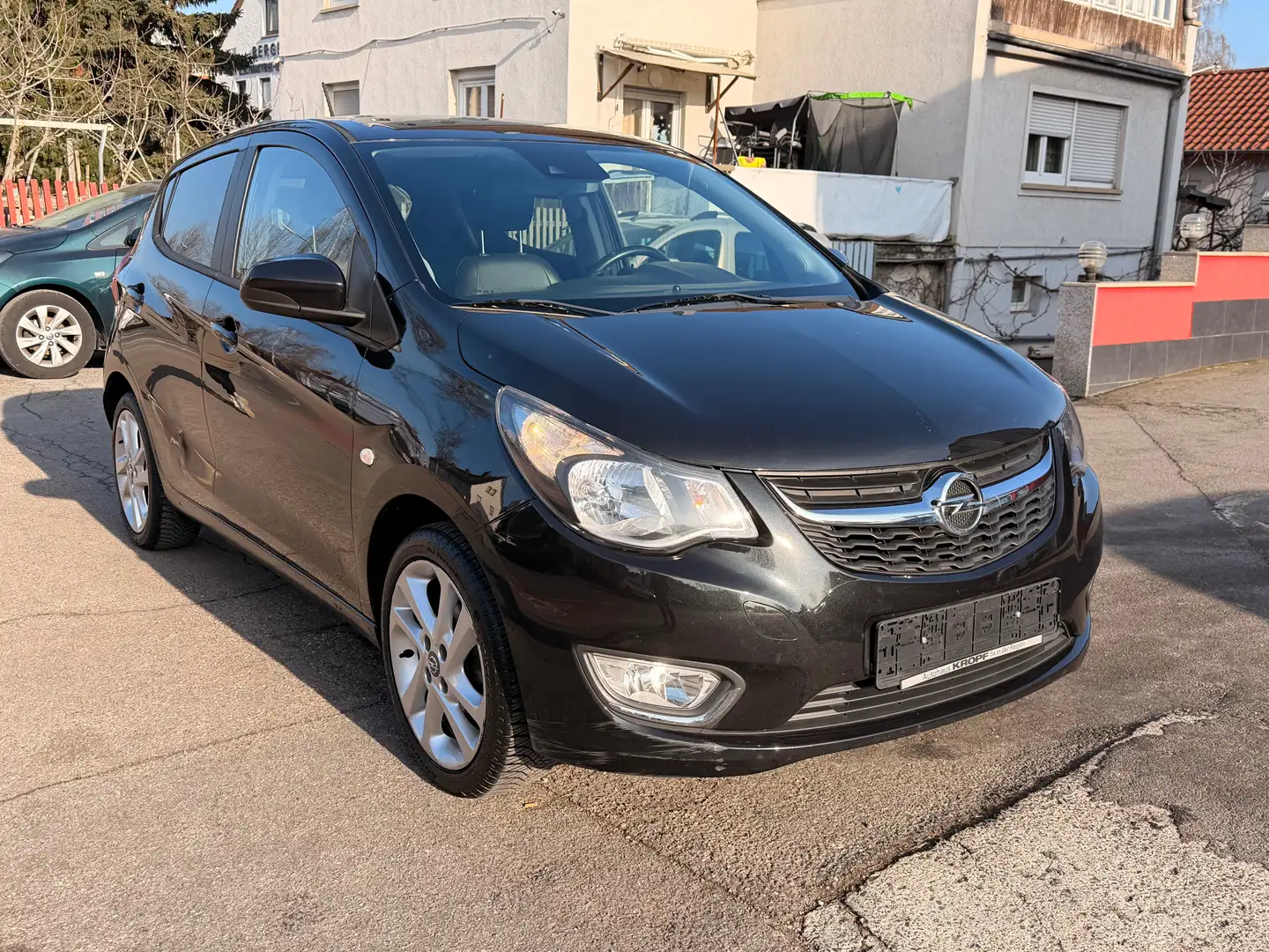 Opel Karl Exklusiv/Leder/Alu-16 Zoll/Sitzheizu/PDC/Klimaauto Noir - 1