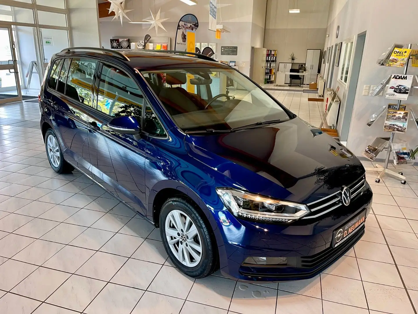 Volkswagen Touran "Comfortline"LED*Kamera*NAVI*Massage*8-fac Bleu - 1