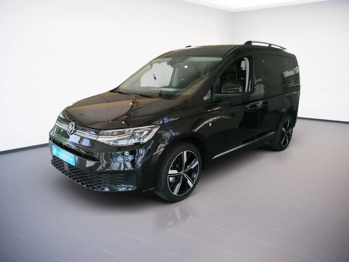 Volkswagen Caddy STYLE 1.5TSI 115PS DSG LED.NAVI.SHZG.18 ALU.AHK.AC Zwart - 2